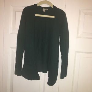 Very soft dark green sweater